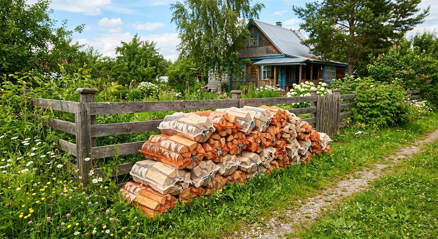 Дрова для дачи в Песках