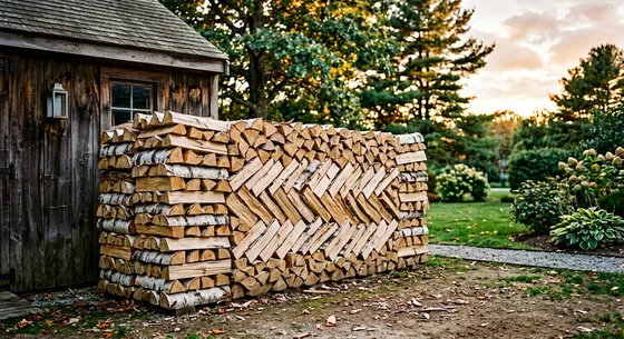 Укладка дров в Песках, переулок Печная, 46