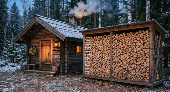 Укладка дров в Песках, проспект Каминная, 33